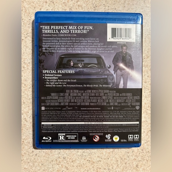 Annabelle Comes Home Blu-ray - Picture 3 of 3